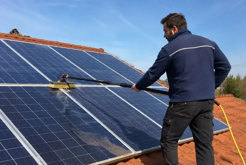 Nettoyage et entretien de panneaux solaires à Sannes